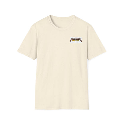 Retro Rockband Pocket T-Shirt — 'Rocknbowl' Vintage Logo Tee