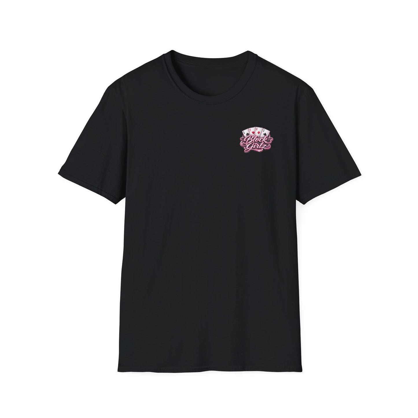 T-Shirt — 'Block Girlz' Pink Cheer Graphic Tee