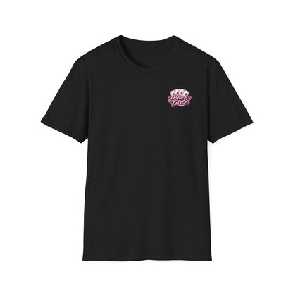 T-Shirt — 'Block Girlz' Pink Cheer Graphic Tee