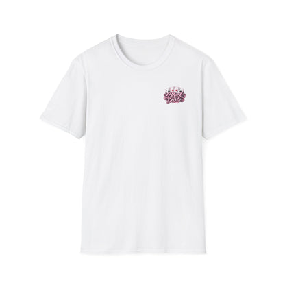 T-Shirt — 'Block Girlz' Pink Cheer Graphic Tee
